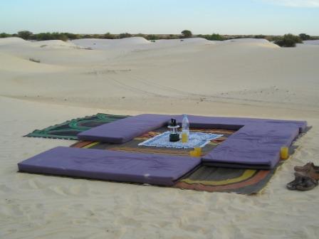 Bivouac de charme dans les dunes