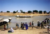 Pinasse sur le Niger - Autre Mali